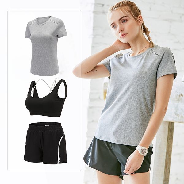 new women summer yoga suit women's sweat-wicking quick-drying sportswear women's sweat running push up thin 3 pieces set female, White;red
new women summer yoga suit women's sweat-wicking quick-drying sportswear women's sweat running push up thin 3 pieces set female, White;red