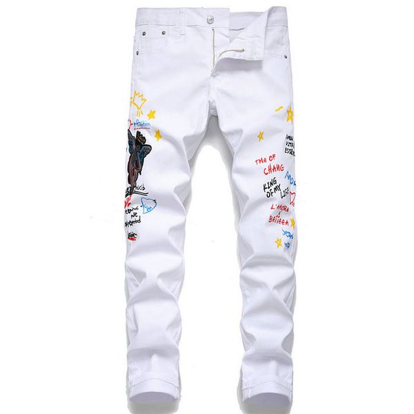 2019 deluxe crime brand jeans camouflaged by tight jeans panther assembled designer pants riveted motorcycle jeans we 28-40~pp2, Blue
2019 deluxe crime brand jeans camouflaged by tight jeans panther assembled designer pants riveted motorcycle jeans we 28-40~pp2, Blue