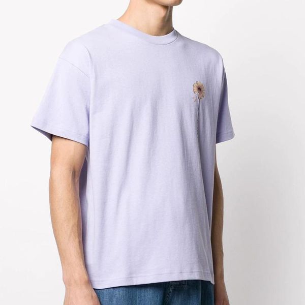 small daisies flower embroidery tee solid t-shirt casual short sleeves summer simple men women couple breathable tee hfhltx128 3550, White;black
small daisies flower embroidery tee solid t-shirt casual short sleeves summer simple men women couple breathable tee hfhltx128 3550, White;black
