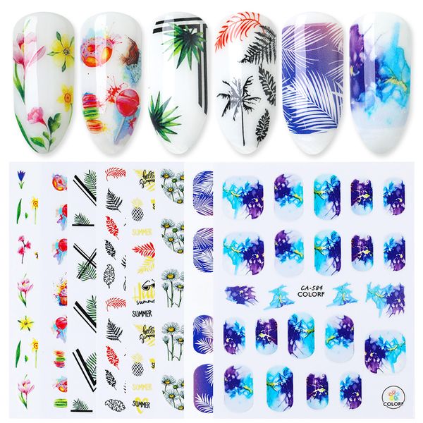 3d nail sticker summer theme colorful flower leaf cake mixed patterns nail art transfer stickers diy design decorations, Black
3d nail sticker summer theme colorful flower leaf cake mixed patterns nail art transfer stickers diy design decorations, Black