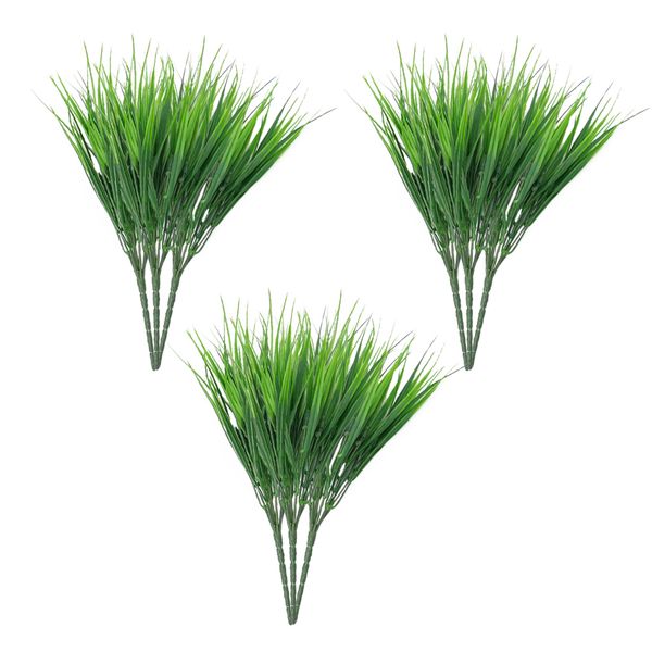 15pcs artificial plants plastic green simulation plant bushes green grass for balcony office garden
15pcs artificial plants plastic green simulation plant bushes green grass for balcony office garden