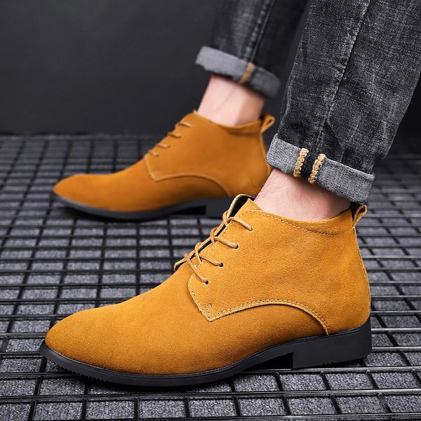 really leather suede leather business casual shoes men dress office luxury shoes male breathable oxfords men formal, Black
really leather suede leather business casual shoes men dress office luxury shoes male breathable oxfords men formal, Black