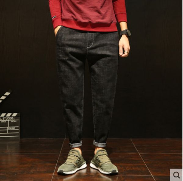 black harlan jeans men loose feet pants japanese popular logo original sufeng hip-hop mast yards men, Blue
black harlan jeans men loose feet pants japanese popular logo original sufeng hip-hop mast yards men, Blue