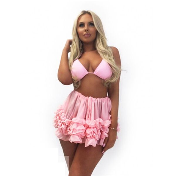 women ball gown skirt solid color layer short mini skirt beach beachwear summer holiday bottom, Black
women ball gown skirt solid color layer short mini skirt beach beachwear summer holiday bottom, Black