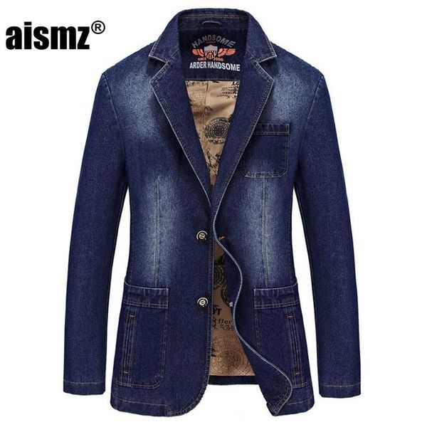 aismz 2019 spring new trade men's jacket men's denim jacket classic casual jeans suit korean fashion loose slim coat m-4xl, White;black
aismz 2019 spring new trade men's jacket men's denim jacket classic casual jeans suit korean fashion loose slim coat m-4xl, White;black