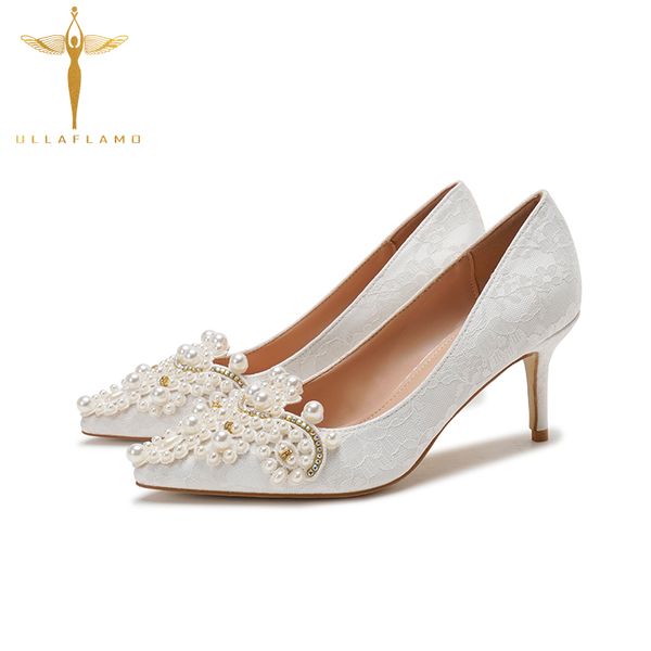 white lace pumps stilettos wedding dress beaded bride high heels elegant shallow mouth bridesmaid high heels women's stilettos, Black
white lace pumps stilettos wedding dress beaded bride high heels elegant shallow mouth bridesmaid high heels women's stilettos, Black
