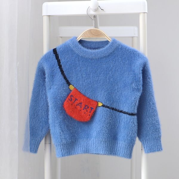 ba soft childrenswear kids' свитер нового стиль осень зима childrenswear корейского стиль рюкзак сплошного цвета для мужчин малого детски, Blue
ba soft childrenswear kids' свитер нового стиль осень зима childrenswear корейского стиль рюкзак сплошного цвета для мужчин малого детски, Blue