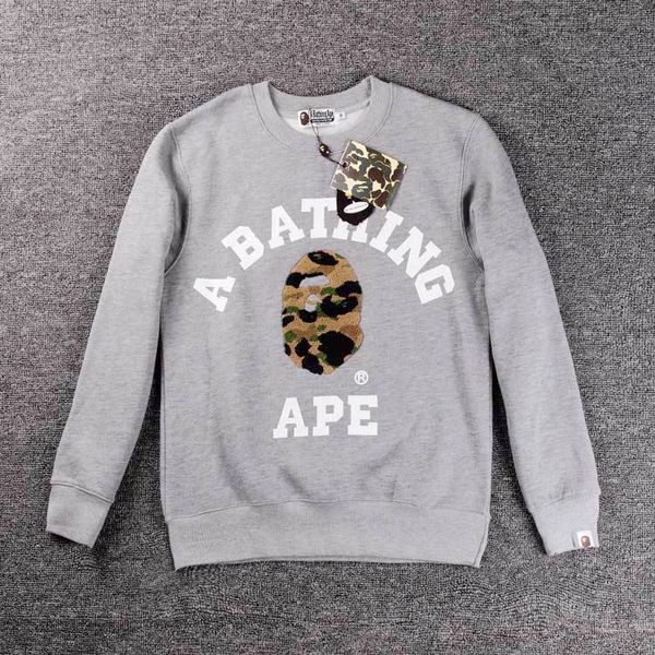2020 wholesale aape new winter mens foreign trade tide brand towel embroidery for men and women couple fleece-lined long-sleeve round-neck s, Black
2020 wholesale aape new winter mens foreign trade tide brand towel embroidery for men and women couple fleece-lined long-sleeve round-neck s, Black