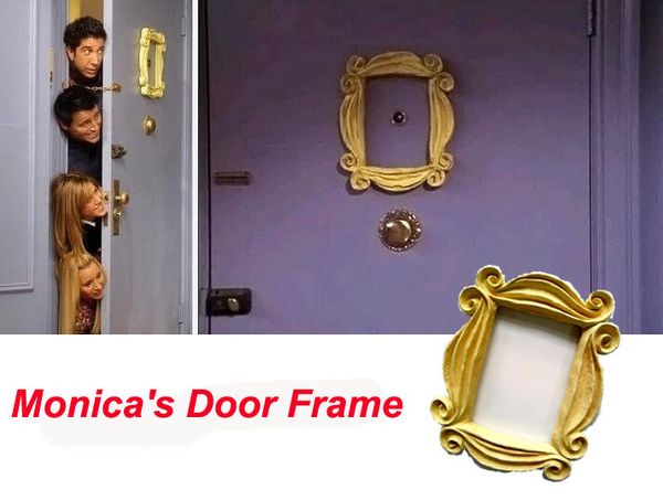 new make old friends tv show monica's door yellow peephole yellow frame very good finish
new make old friends tv show monica's door yellow peephole yellow frame very good finish