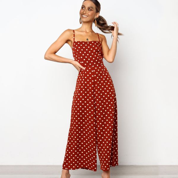 summer polka dot wide leg summer bow coveralls jumpsuit female jumpsuits &rompers women bodysuit overalls rompers womens, Black;white
summer polka dot wide leg summer bow coveralls jumpsuit female jumpsuits &rompers women bodysuit overalls rompers womens, Black;white