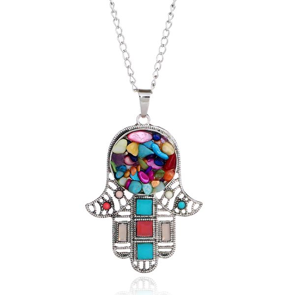 new fashion vsco shell alloy colorful retro hand pendant necklace jewelry silver sweater chain christmas gift
new fashion vsco shell alloy colorful retro hand pendant necklace jewelry silver sweater chain christmas gift