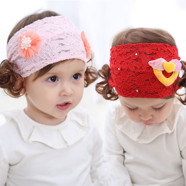 headband fashion girls lace wig hair band baby headband wrapping children's party baby hair accessories headdress, Slivery;white
headband fashion girls lace wig hair band baby headband wrapping children's party baby hair accessories headdress, Slivery;white