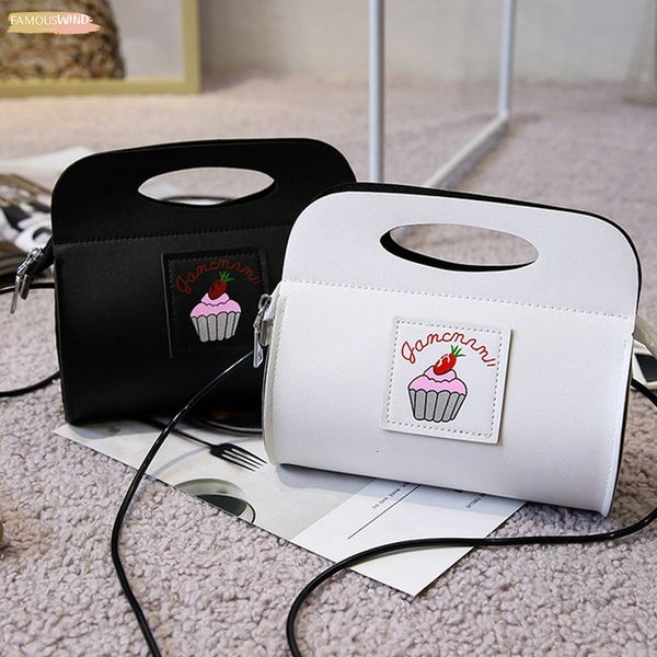 new fashion zipper korean women messenger bag leather cake pattern printing shoulder bags zipped fine straps ladies girls handbag 
new fashion zipper korean women messenger bag leather cake pattern printing shoulder bags zipped fine straps ladies girls handbag