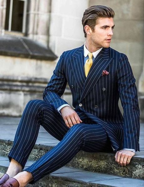 double breasted groomsmen navy blue groom tuxedos peak lapel men suits wedding man bridegroom blazer (jacket + pants + tie) l292, Black;gray
double breasted groomsmen navy blue groom tuxedos peak lapel men suits wedding man bridegroom blazer (jacket + pants + tie) l292, Black;gray