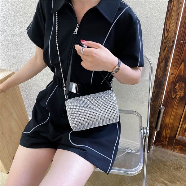 women bag 2020 new summer flap chains diamonds fashion shoulder bag euro-america style handbag luxury designer bags street style
women bag 2020 new summer flap chains diamonds fashion shoulder bag euro-america style handbag luxury designer bags street style