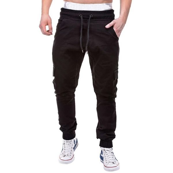fashion men's sport pants pure color bandage casual loose sweatpants drawstring pant new male men trousers streetwear pants, Black
fashion men's sport pants pure color bandage casual loose sweatpants drawstring pant new male men trousers streetwear pants, Black