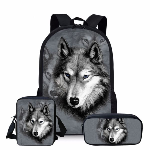 3pcs/set beautiful wolf backpack children boys girls schoolbags fashion surprise gift backpack beautiful men lapknapsack
3pcs/set beautiful wolf backpack children boys girls schoolbags fashion surprise gift backpack beautiful men lapknapsack