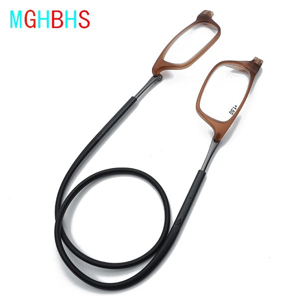 mghbhs high-grade tr magnetic absorption hanging neck reading glasses for men and women portable magnet reading glasses, White;black
mghbhs high-grade tr magnetic absorption hanging neck reading glasses for men and women portable magnet reading glasses, White;black