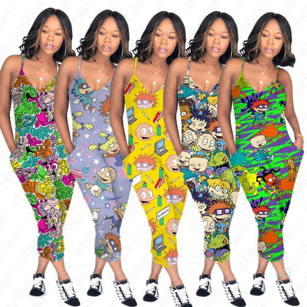 plus size women jumpsuit luxury cartoon brand sleeveless siamese trousers romper beach playsuit summer designer jumpsuits long pants d5708, Black;white
plus size women jumpsuit luxury cartoon brand sleeveless siamese trousers romper beach playsuit summer designer jumpsuits long pants d5708, Black;white