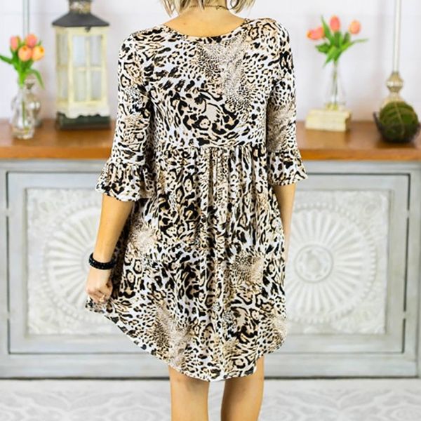 fashion women's sukienki damskie ladies loose plus size l5 boho print long sleeve o-neck mini dress casual dress, White
fashion women's sukienki damskie ladies loose plus size l5 boho print long sleeve o-neck mini dress casual dress, White