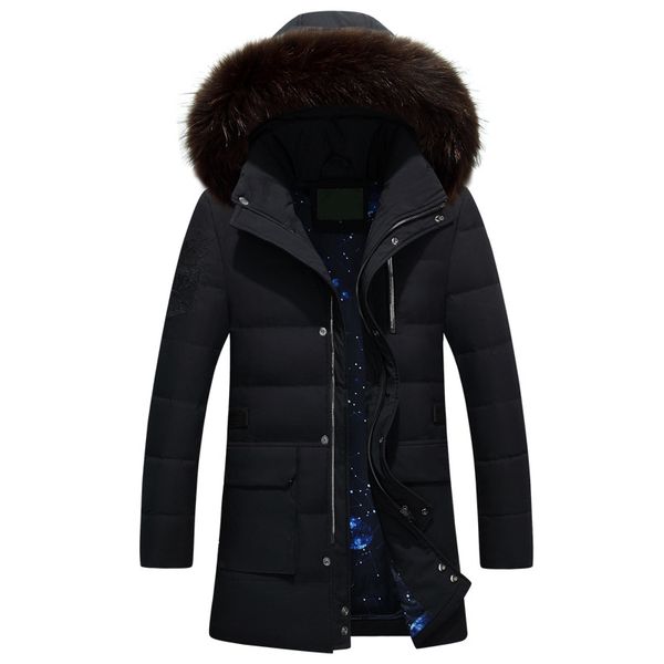 2016 новый повседневный меховой воротник с капюшоном мужские вниз parka длинные толстые теплые мужские куртки и пальто зимы, Black
2016 новый повседневный меховой воротник с капюшоном мужские вниз parka длинные толстые теплые мужские куртки и пальто зимы, Black