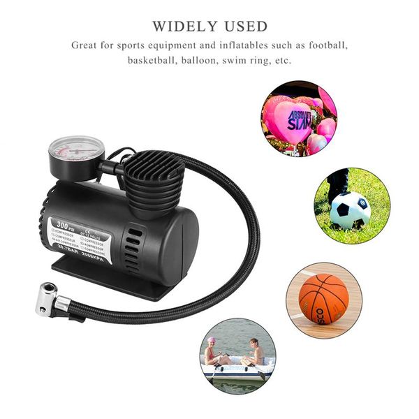 300psi car inflator dc12v with pressure gauge auto air compressor pump for car bicycle ball rubber dinghy
300psi car inflator dc12v with pressure gauge auto air compressor pump for car bicycle ball rubber dinghy