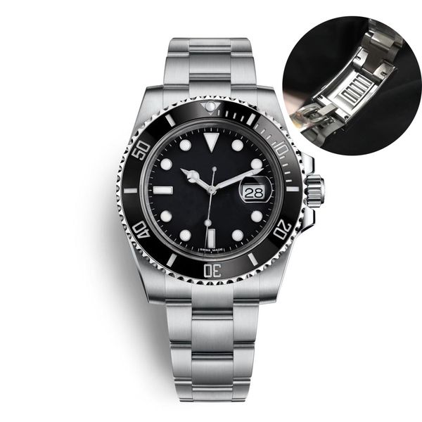 deluxe men watch automatic mechanical watch 2813 movement mechanical glider buckle ceramic watch ring 116610 stainless steel bracelet, Slivery;brown
deluxe men watch automatic mechanical watch 2813 movement mechanical glider buckle ceramic watch ring 116610 stainless steel bracelet, Slivery;brown