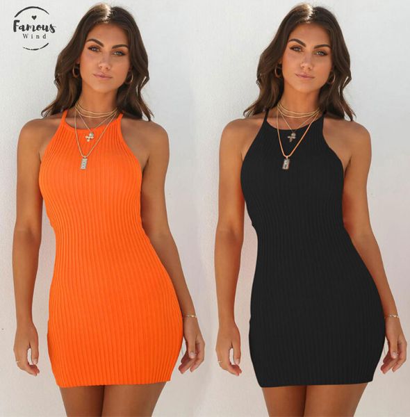 2020 summer casual dress women sleeveless halter black orange short mini dress casual dresses bodycon party beach dresses sundress, Black;gray
2020 summer casual dress women sleeveless halter black orange short mini dress casual dresses bodycon party beach dresses sundress, Black;gray