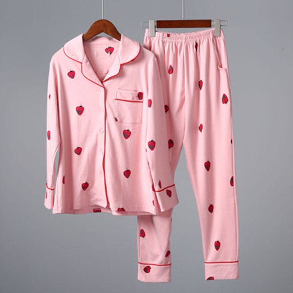 100 % cotton autumn pajamas set women pyjama loose size female long sleeve shirt pants 2 piece/set home sleepwear, Black;red
100 % cotton autumn pajamas set women pyjama loose size female long sleeve shirt pants 2 piece/set home sleepwear, Black;red