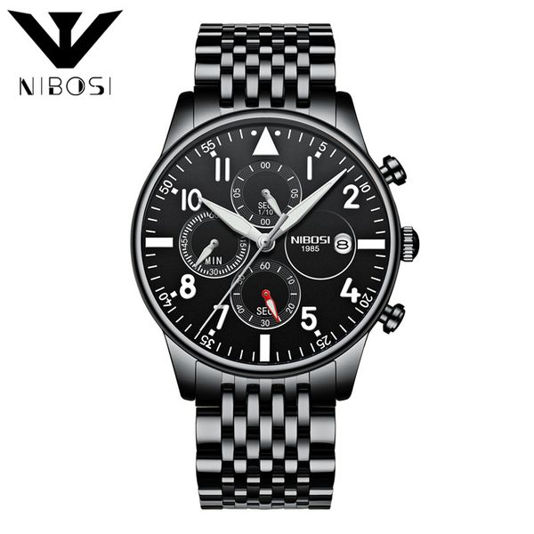 new arrival male relogio business men's stainless steel chronograph quartz watch nibosi clock, Slivery;brown
new arrival male relogio business men's stainless steel chronograph quartz watch nibosi clock, Slivery;brown