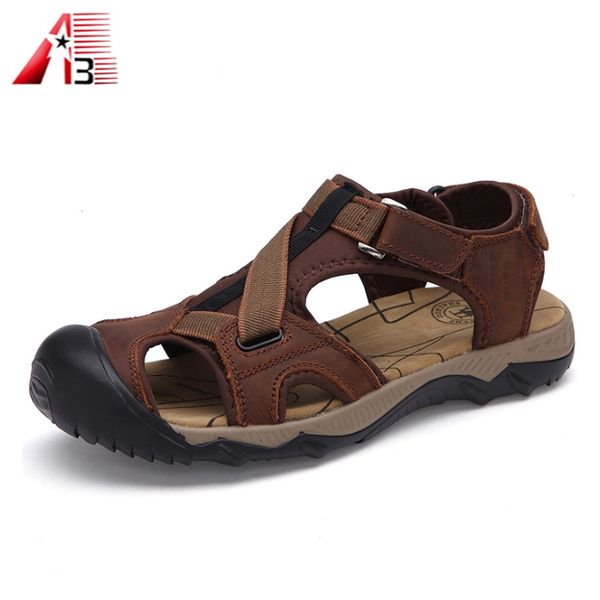 2018 new design men men beach slipper home fashion hiking sandals leather rubber, Black
2018 new design men men beach slipper home fashion hiking sandals leather rubber, Black