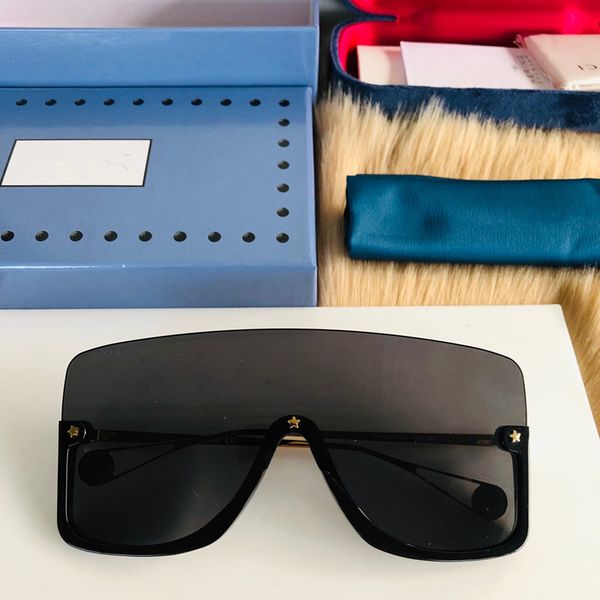 new avant-garde designer sunglasses star connected lens quality 0540s frame half with small 0540 big popular goggle fashion size jujam, White;black 
new avant-garde designer sunglasses star connected lens quality 0540s frame half with small 0540 big popular goggle fashion size jujam, White;black