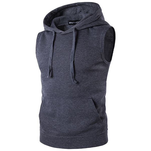 2019 new summer men fitness sleeveless hoody vest cotton hooded tank men' hoodies workout casual bodybuilding clothing, White;black
2019 new summer men fitness sleeveless hoody vest cotton hooded tank men' hoodies workout casual bodybuilding clothing, White;black