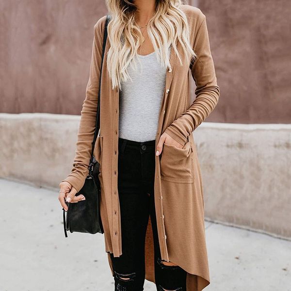 long cardigan women open stitch vintage plaid winter long knitted sweater coats female casual autumn korean office loose outwear, White
long cardigan women open stitch vintage plaid winter long knitted sweater coats female casual autumn korean office loose outwear, White