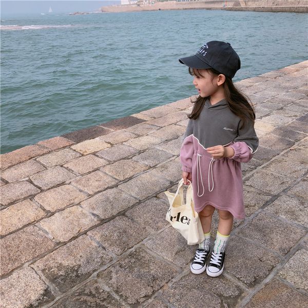 2019 autumn new arrival korean style cotton matching colors hooded long sleeve hoodie dress for cute fashion sweet baby girls, Black
2019 autumn new arrival korean style cotton matching colors hooded long sleeve hoodie dress for cute fashion sweet baby girls, Black