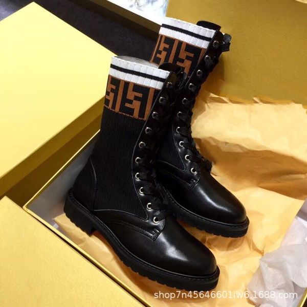 2019 new f fa hion martin boot female england thick with hort boot ela tic wild boot, Black
2019 new f fa hion martin boot female england thick with hort boot ela tic wild boot, Black