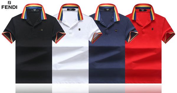fends mens polo shirts designer polo shirt luxury metal logo cotton comfortable t shirt 20ss fashionable italian new mens shirt, White;black
fends mens polo shirts designer polo shirt luxury metal logo cotton comfortable t shirt 20ss fashionable italian new mens shirt, White;black