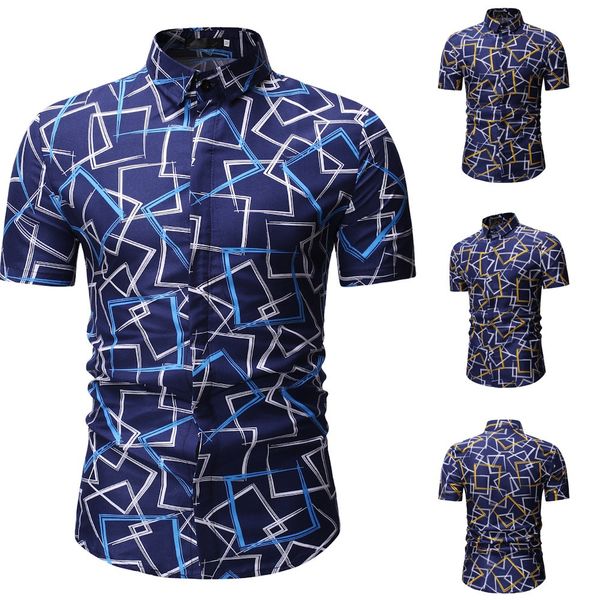 2019 men fashion casual t shitmen's new pattern casual fashion printing lapel camouflage short sleeve shirt blue gold, White;black
2019 men fashion casual t shitmen's new pattern casual fashion printing lapel camouflage short sleeve shirt blue gold, White;black