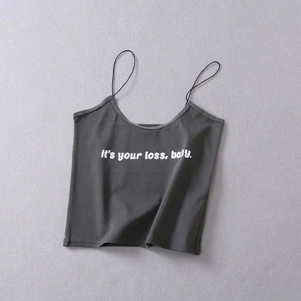 tank women red letter print crop women cami streetwear sleeveless summer 2019 womens clothing haut femme, White
tank women red letter print crop women cami streetwear sleeveless summer 2019 womens clothing haut femme, White