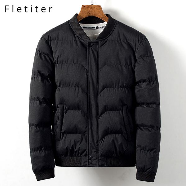 fletiter 2019 brand winter jacket men's parkas warm jacket 4xl solid casual coats men cotton padded jackets male clothing, Black
fletiter 2019 brand winter jacket men's parkas warm jacket 4xl solid casual coats men cotton padded jackets male clothing, Black