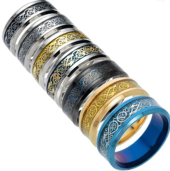 316l surgical grade stainless steel dragon design classic ring for men titanium steel ip plated fashion band ring, Silver
316l surgical grade stainless steel dragon design classic ring for men titanium steel ip plated fashion band ring, Silver
