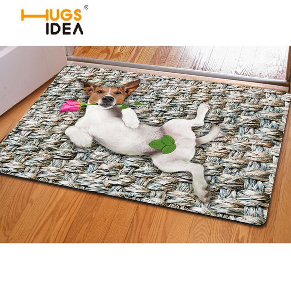 hugsidea tapis non-slip home floor carpet 3d cute white dog printed welcome entrance doormat carpets for living room kitchen mat
hugsidea tapis non-slip home floor carpet 3d cute white dog printed welcome entrance doormat carpets for living room kitchen mat