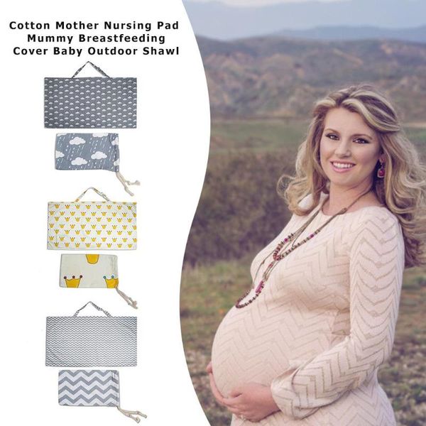 cotton mother nursing pad mummy breastfeeding cover baby outdoor shawl, White
cotton mother nursing pad mummy breastfeeding cover baby outdoor shawl, White