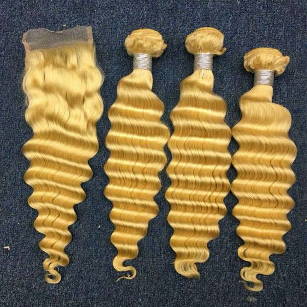 large stock brazilian blonde virgin human hair 3bundles with 4x4 lace closure 4pcs lot deep wave #613 blonde hair weaves with closure, Black;brown
large stock brazilian blonde virgin human hair 3bundles with 4x4 lace closure 4pcs lot deep wave #613 blonde hair weaves with closure, Black;brown