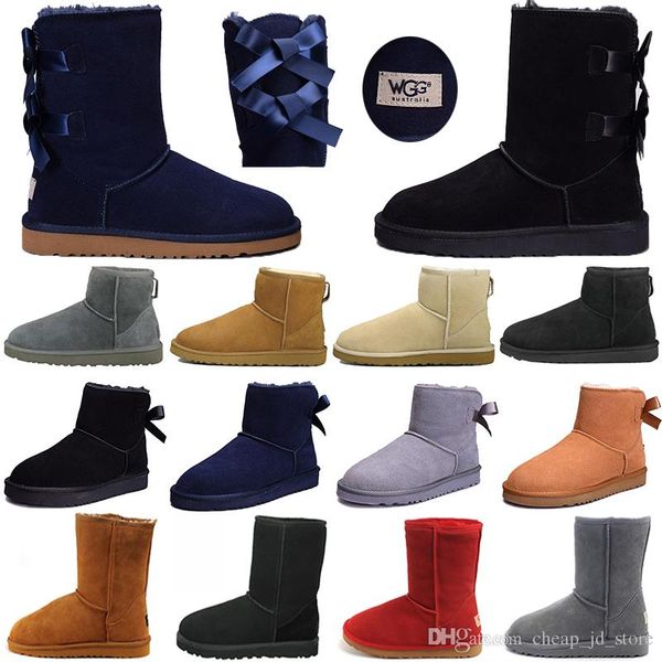 wgg women's mini knee bailey bow winter boots ankle designer brand snow booties short tall ribbons bowtie boot 36-41 ing, Black
wgg women's mini knee bailey bow winter boots ankle designer brand snow booties short tall ribbons bowtie boot 36-41 ing, Black