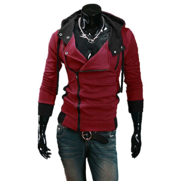 2015 men hoodies men casual sportswear man hoody zipper long-sleeved sweatshirt plus size slim fit clothing, Black
2015 men hoodies men casual sportswear man hoody zipper long-sleeved sweatshirt plus size slim fit clothing, Black