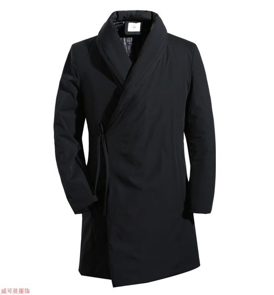 2018 winter chinese style special design traditional hanfu mianao long coats men vintage slim fit solid black parkas for men
2018 winter chinese style special design traditional hanfu mianao long coats men vintage slim fit solid black parkas for men