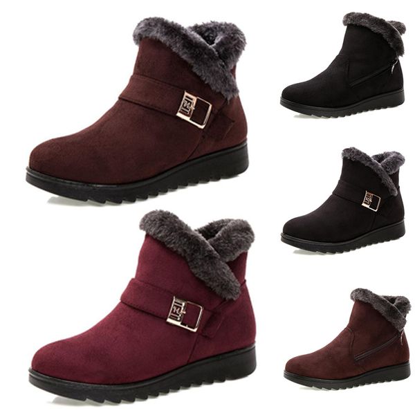 non-brand fashion winter women boots triple black red brown suede snow ankle boots girl female shoes keep warm 35-40 style 13 ing
non-brand fashion winter women boots triple black red brown suede snow ankle boots girl female shoes keep warm 35-40 style 13 ing