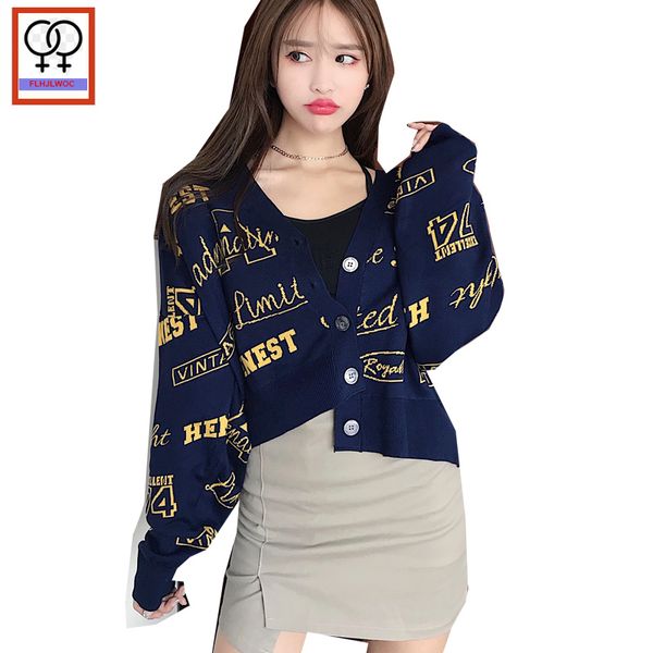 cute sweet short sweaters new women 2019 spring design preppy style casual black letter printed knitted v neck sweater 4311, White;black
cute sweet short sweaters new women 2019 spring design preppy style casual black letter printed knitted v neck sweater 4311, White;black