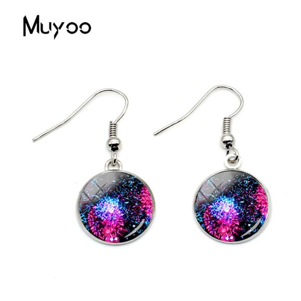 2019 new design beauty colorful fireworks hook earring glass cabochon dome earrings charm hand craft jewelry accessories, Silver
2019 new design beauty colorful fireworks hook earring glass cabochon dome earrings charm hand craft jewelry accessories, Silver